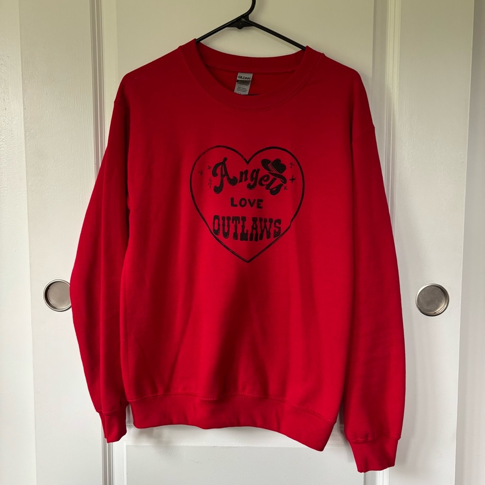 Angels Love Outlaws Crewneck